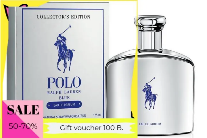 Limited Edition] Ralph Lauren Polo Blue Collector's Edition for Men EDP  125ml ( READY STOCK + Seal Box ) + 10% CASHBACK 