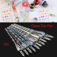 Writing Gift Dipping Signature Filling Ink Dip Pen Drip Fountain Pens Glass