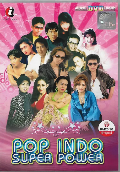 Pop Indo Super Power 2DVD Karaoke Original Artist Mayang Sari Endang S