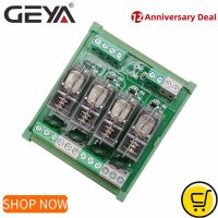 Geya รีเลย์ Ng2r โมดูล4ช่องสัญญาณรีเลย์1no 1nc โมดูล Spdt 12V 24V Ac รีเลย์ Dc Plc