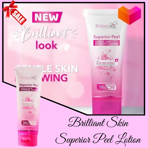 Brilliant Skin Superior Peeling Lotion for Face and Body Effective