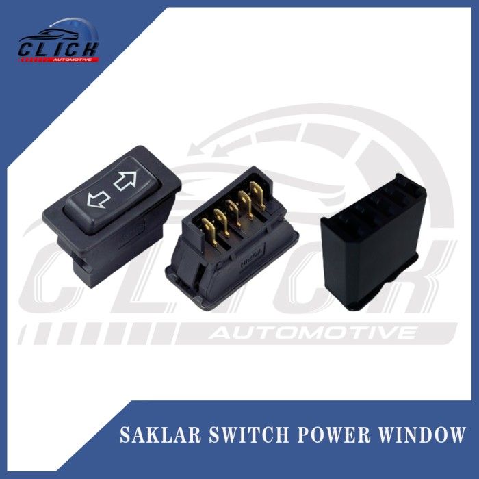 SAKLAR SWITCH POWER WINDOW UNIVERSAL JENDELA MOBIL PENCET ATAS BAWAH ...