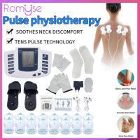 Romyse JR309 EMS Tens เครื่องกระตุ้นไฟฟ้า เครื่องนวดผ่อนคลายกล้ามเนื้อร่างกาย เครื่องนวดตัวแบบฝังเข็มชีพจร