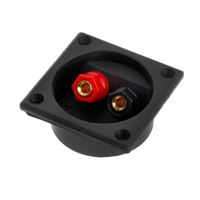 P82D 2-Way Speaker Box Terminal Binding Post Rear Back Panel Wiring Terminal Square Screw Cup Connector Subwoofer Plug Watering Systems Garden Hoses