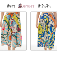 ⭐Grace‘s⭐ ?women clothing?กางเกง, เสื้อผ้าผู้หญิง, กางเกง กางเกงสบาย ๆ 2023 ฤดูร้อน สไตล์ใหม่ , หลวม ผอมบาง กางเกง กางเกงขากว้าง, กราฟฟิตี