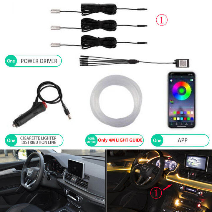 nlpearl-led-car-interior-decorative-light-strip-rgb-flexible-el-wire-by-app-control-automobile-atmosphere-lamp-neon-light-strip