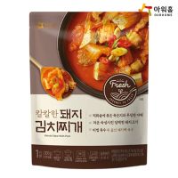 ตามรอยซีรีย์เกาหลี นะจ๊ะ  칼칼한 돼지김치찌개 ซุปกิมจิหมู Ourhome Kimchi stew with pork 300g?