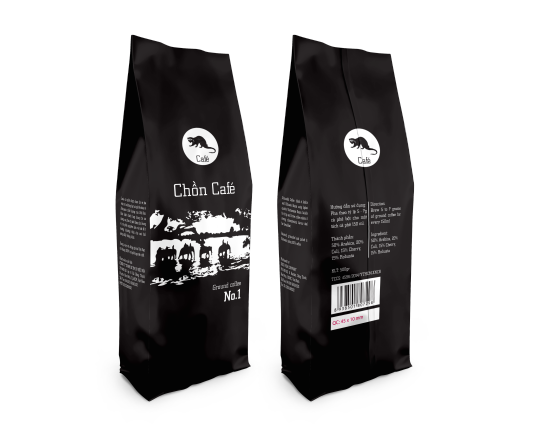 Cà phê bột pha phin - chồn café no.1 500gr - ảnh sản phẩm 1