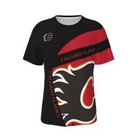 T SHIRT - t-shirt nhl calgary fashion flames johnny gaudreau fanatics t tee  - TSHIRT