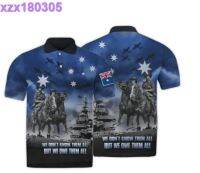 Anzac Day, 3D Hawaiian polo Shirt