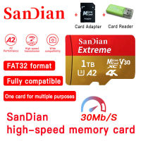 Original 128GB Flash Card หน่วยความจำ SD CARD 256GB 512GB 1TB SD Card sdtf CARD 4K TF Memory Card Reader สำหรับศัพท์คอมพิวเตอร์