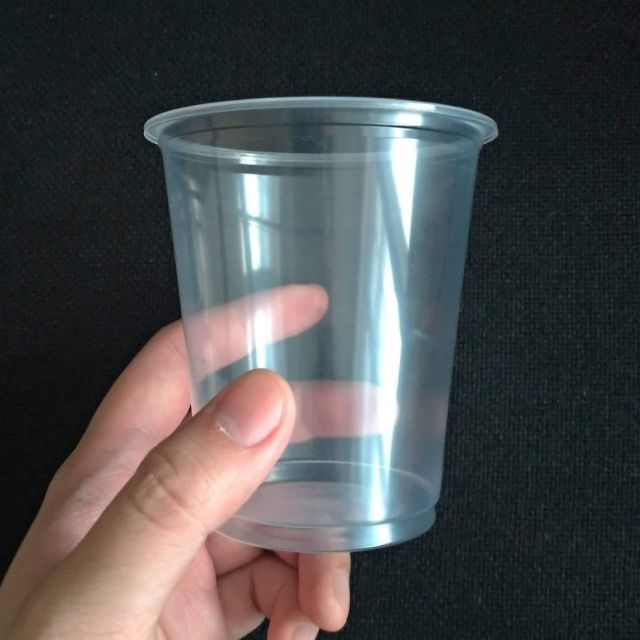 Plastic Cups Milk tea Cups - Slim PP Cups 90mm (50 pcs) - NO LID