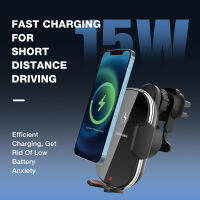 Aolon C23 ที่ชาร์จแบตในรถ Wireless Car Charger 15W Qi Fast Charging Auto-Sensing Car Mount for iPhone 13/12/Mini/11/X Pro Max Samsung S21 Note 20 ซื้อทันที เพิ่มลงในรถเข็น