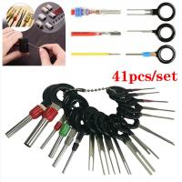 38/41/59pcs Hand Tools Car Puller Tooling Pin Extractor Automotive Terminals Remover Kit Plug Electrician Wire Pinout Connectors