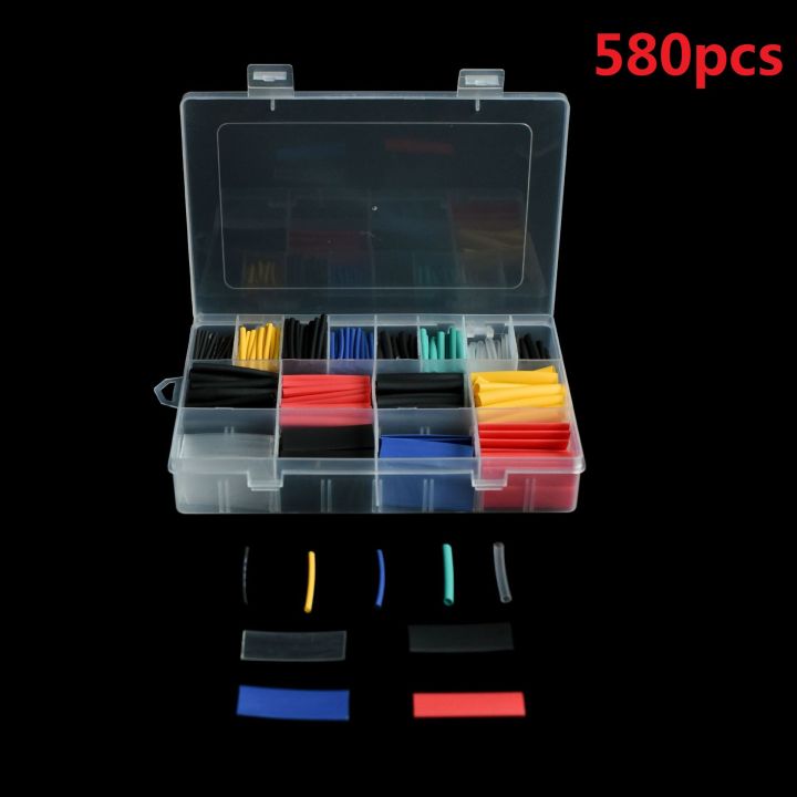560-580-530-pcs-heat-shrink-tubing-insulation-shrinkable-tube-electronic-polyolefin-ratio-2-1-wrap-wire-cable-sleeve-kit-cable-management