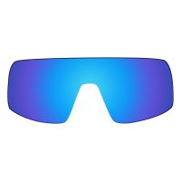 OOWLIT Polarized Replacement Lenses Of Blue Mirror For-Oakley Sutro OO9406 Sunglasses