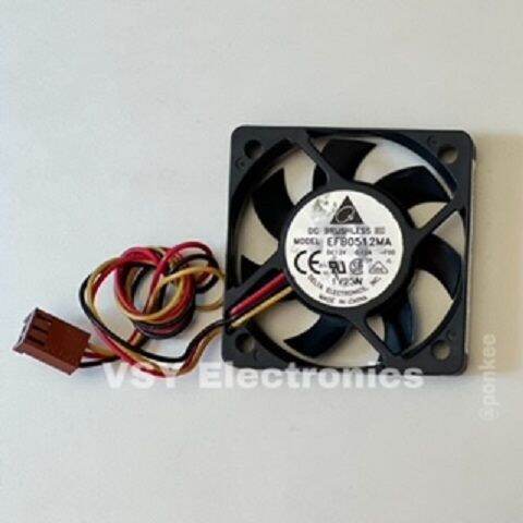 Original Refurbished Delta Dc V A Brushless Blower Cooling Fan Mm X Mm X Mm Pins