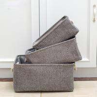 【jw】✔┅  New Folding Storage Basket Bins Fabric Organizer Organize Office Bedroom Closet