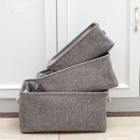 New Folding Storage Basket Bins Fabric Organizer Organize Office Bedroom Closet