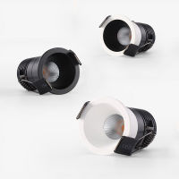 Dimmable Recessed Anti Glare COB Spot Lights Indoor Lighting