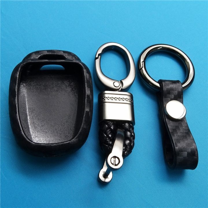 dfthrghd-1pc-car-black-durable-silicone-keychain-protective-shell-decoration-accessories-fit-for-toyota-vios-2012-2018-car-key-fob-case