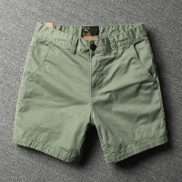 Mens Summer Short Shorts 5 Part Casual Shorts Work Trousers Men Solid Color Bermudas Men Short Homme 2022