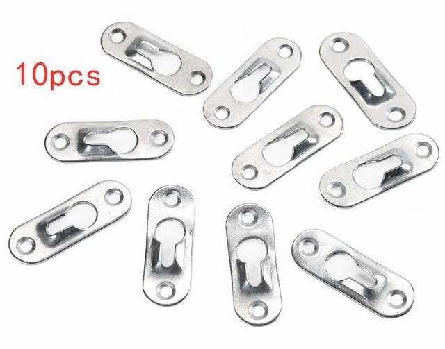 10pcs-picture-hanger-hooks-frame-wall-metal-keyhole-hanging-paintings-fasteners-art-gallery-display-mirror-brackets-hardware
