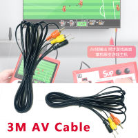 สายAVยาว 3MสำหรับSUP Game Console Gameboy Audio Video Cableเพื่อเชื่อมต่อทีวี