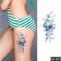 【hot】☁♚  Juice Temporary Fake Sticker Semi-permanent Arm Leg Dancing Totem