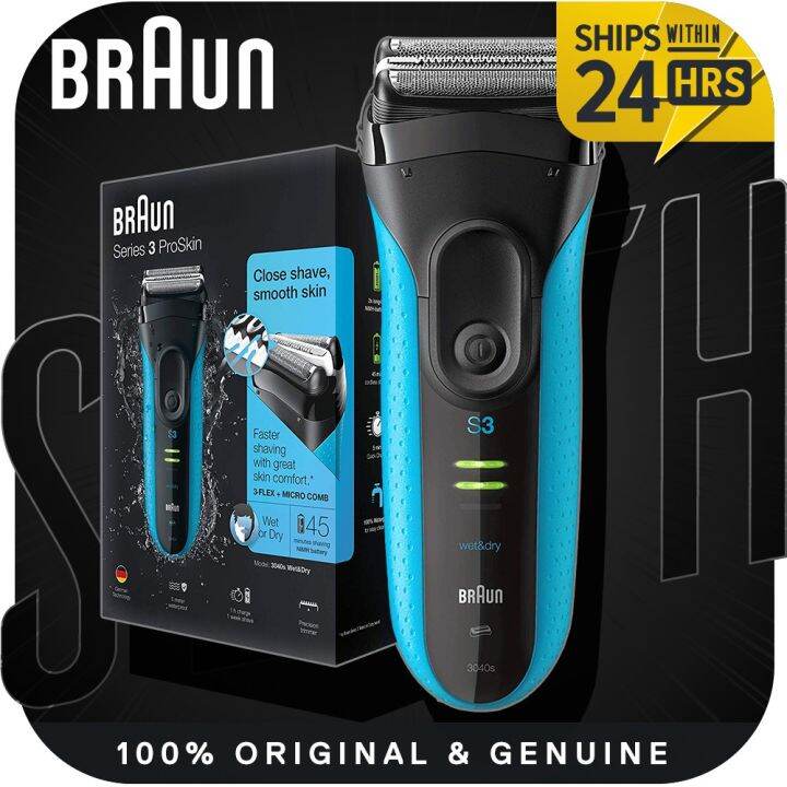 Original Braun Electric Razor 3040S Electric Shaver Hair Trimmer Series