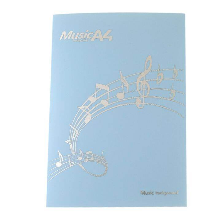 Practical Music Binder Sheet Music Folder Music Stand Accessories 4