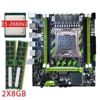 Almencla X79G ไมโครเมนบอร์ด ATX แข็งแรงทนทาน LGA 2011สำหรับ E5-2650 V2 E5-2660 V2