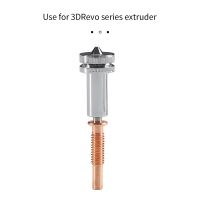 Toaiot Clone Nozzle Copper Titanium Alloy Nozzle 0.4mm All-in-one Nickel Plating for Revo Series Extruder 3D Printer Accessories 3D Printer Parts