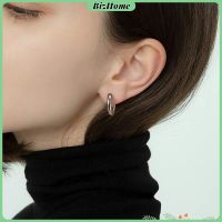 BizHome ต่างหูห่วง ทรงกลม ต่างหูผู้ชายและผู้หญิง ต่างหูแฟชั่น   earrings มีสินค้าพร้อมส่ง