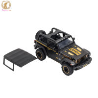 1/32 Jeep Wrangler Rubicon Alloy Car Model Light Sound Off-road Vehicles Car Model For Kids Gifts