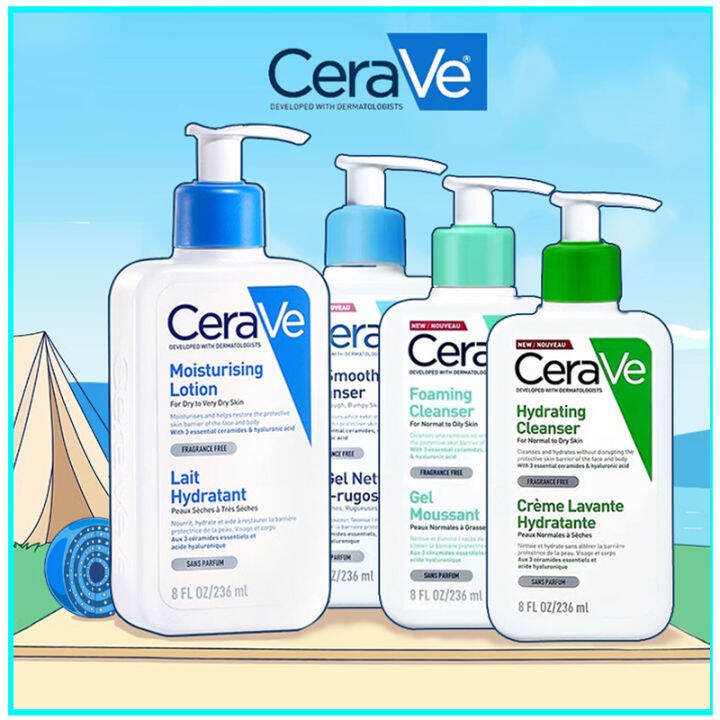 (FAST SHIPPING) CeraVe Psoriasis Cleanser /Acne Control Facial