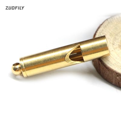 2022 NEW Retro Brass Retro Whistle Handmade Pure Copper Survival Whistle Keychain Pendant Outdoor Supplies EDC Equipment Tools Survival kits
