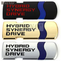 Sinergi Hybrid Drive Stiker Mobil Perekat Lencana Decal Paduan Seng Fender Bagasi Tailgate Emblem สำหรับ Toyota Corolla RAV4 Camry