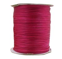 【YD】 Colorfast Roseo Korea Polyester  Wax Cord Waxed Rope Thread 1mm Jewelry Accessories Necklace String 200Yards/roll