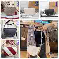 shoulder female fashion small half a month flush Messenger bag new 1432