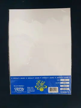 Veco Vellum Board Paper White 220gsm Legal 10s