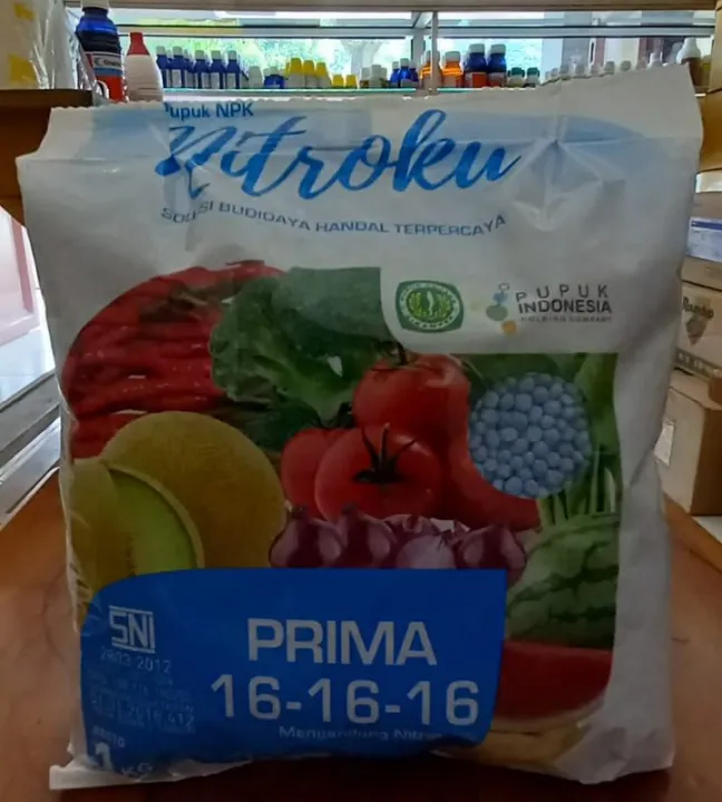 Cara pakai pupuk npk mutiara 16-16-16