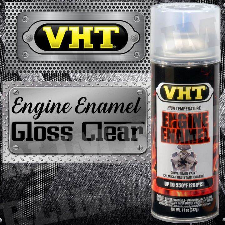 VHT Engine Enamel GLOSS CLEAR Spray Paint Spraypaint Lazada PH