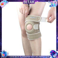 Bitak 1PCS Breathable Four Spring Knee Support Brace Kneepad แผ่นรองเข่า Patella ปรับได้ Safety