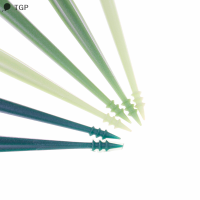 ? TGP 6ชิ้น/แพ็ค Cactus Fruit Forks ขนมส้อมฟันเด็กบนโต๊ะอาหารอาหาร Picks