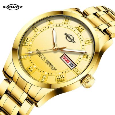 ☋◙ஐ แบรนด์หรูนาฬิกาผู้ชายธุรกิจวงเหล็กปฏิทินชายนาฬิกากีฬาผู้ชายนาฬิกาควอตซ์นาฬิกาข้อมือสำหรับผู้ชาย Relogio Masculino