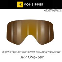 เลนส์ FASTHOUSE VONZIPPER PORKCHOP SPARE INJECTED LENS AMBER FLASH CHROME