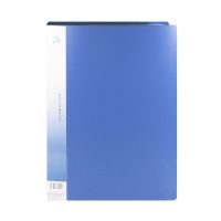 แฟ้มโชว์เอกสาร COMIX NF40AK A4 40 ซอง สีฟ้า (PC)