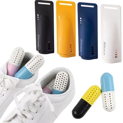 2Pcs Shoes Closets Smell Remover Steriliser Odor Germs Capsule Household Moisture Absorbers Eliminate Sweat Odor Absorber