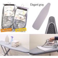 Ironing Board Cover ผ้ารองรีดโต๊ะ แผ่นรองรีด ผ้าคลุมรองรีด ที่รองรีดผ้า เนื้อหนา รีดผ้าง่าย size 140x50cm ผ้ารองรีดผ้า ผ้ารองรีดใหญ่ ผ้ารองรีด